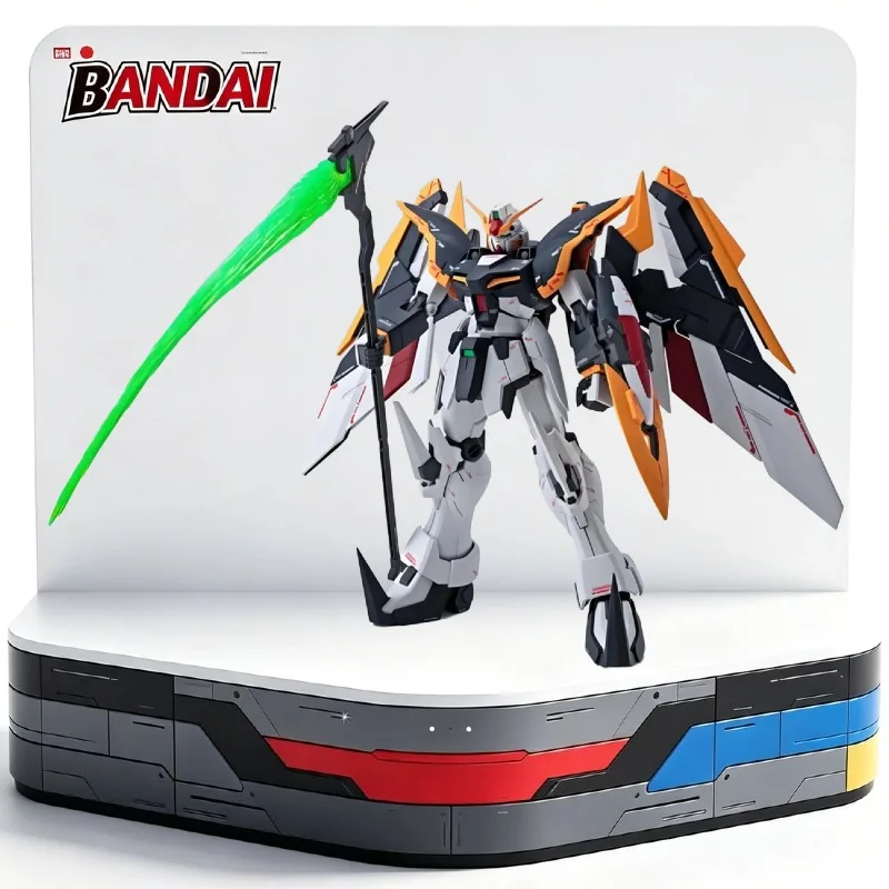 【IN STOCK】Bandai KI TMG 1/100 GUNDAM DEATHSCYTHE EW ROUSSETTE UNIT Model Kit Anime Action Fighter Assembly Model Toy gift