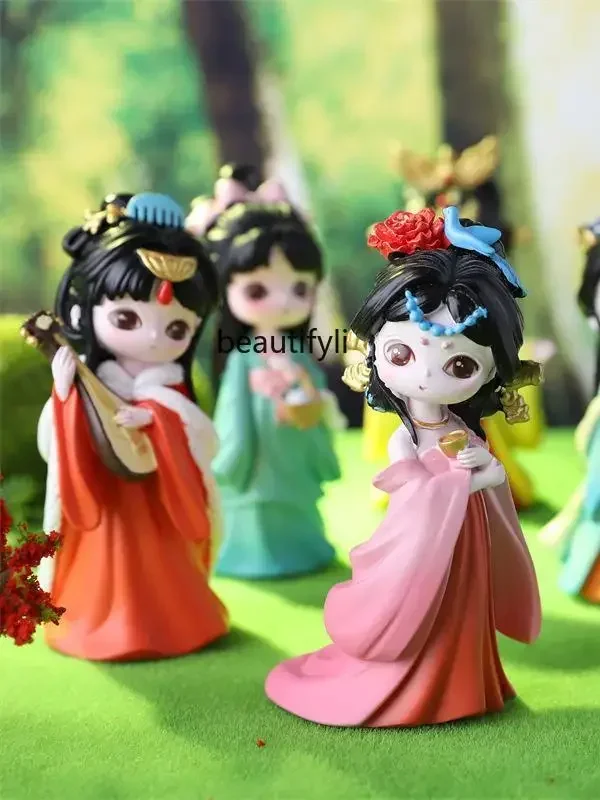 Girls blind box National color Tianxiang primary school students reward girls version birthday gift
