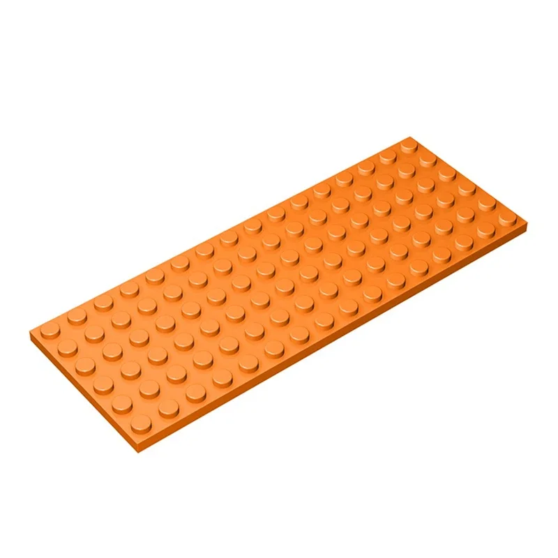 Gobricks 1 stks MOC Plaat 6x16 Bricks Compatibel Met 3027 Model Bouwstenen Onderdelen Kinderen Assembleert Puzzel Verjaardag Speelgoed