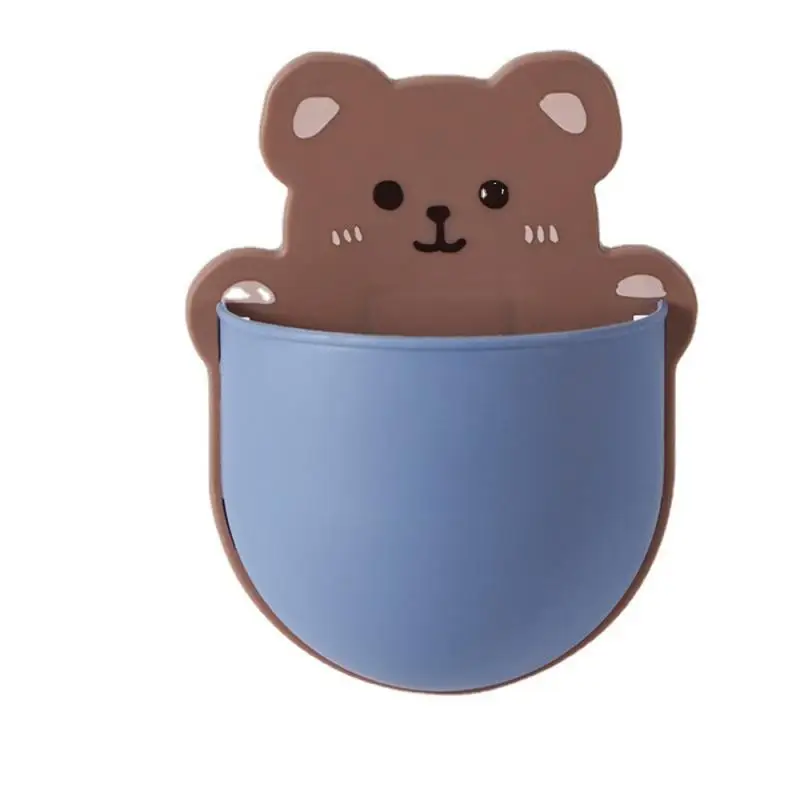 6.1X4.33 Inch Schattige Multifunctionele Desktop Hangende Penhouder Telefoonhouder