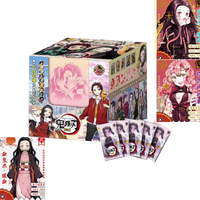 Demon Slayer Card Game Ghost Slaying Blade  Tanjirou Kamado Nezuko Character Collection Cards Gifts UR Deluxe