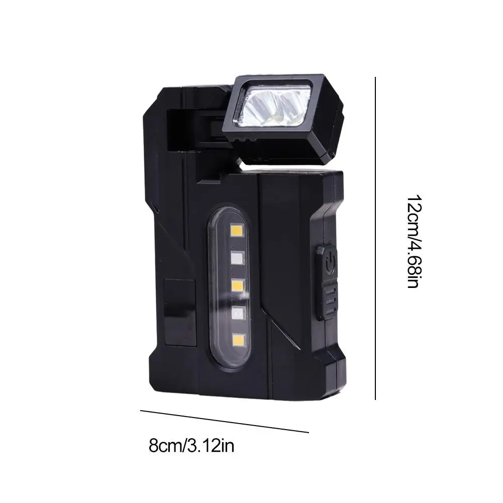 Rechargeable Flashlight 1200lumens Magnetic Multi-Angle Rotating Portable Mini Flashlight Portable Pocket Flashlights