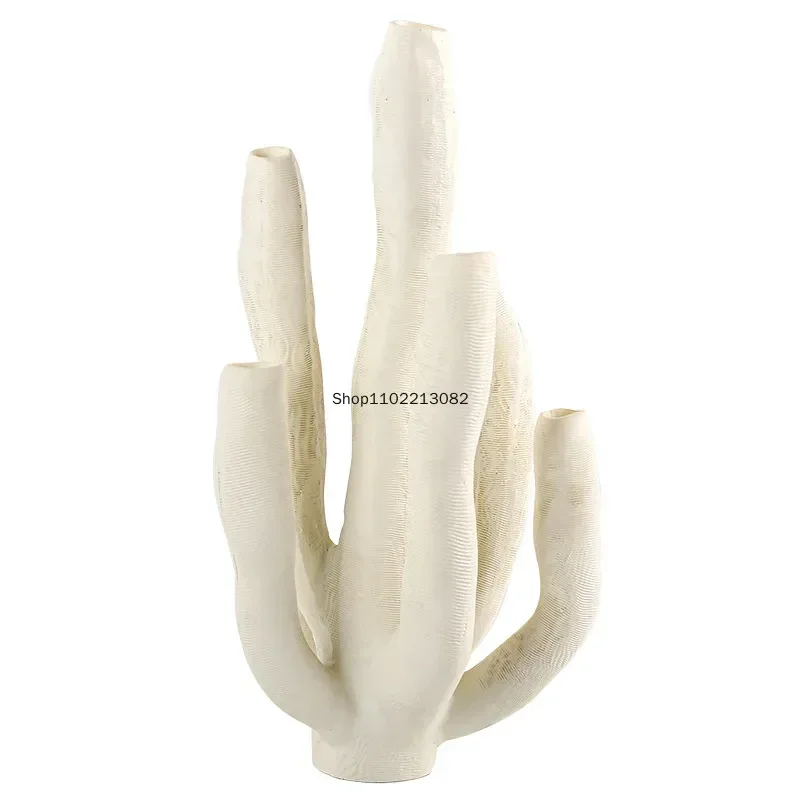 Artificial Coral Irregular Pipe Tree Marine Organism Coral Branch Resin Handicraft Decorative Figurines Home Decoration