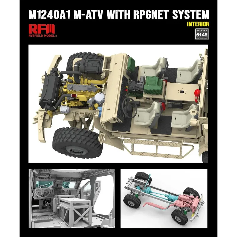 1-35-in-magazzino-ryefield-modello-rfm-rm-5145-m1240a1-m-atv-con-sistema-rpgnet-kit-modello-in-scala-di-plastica-di-montaggio