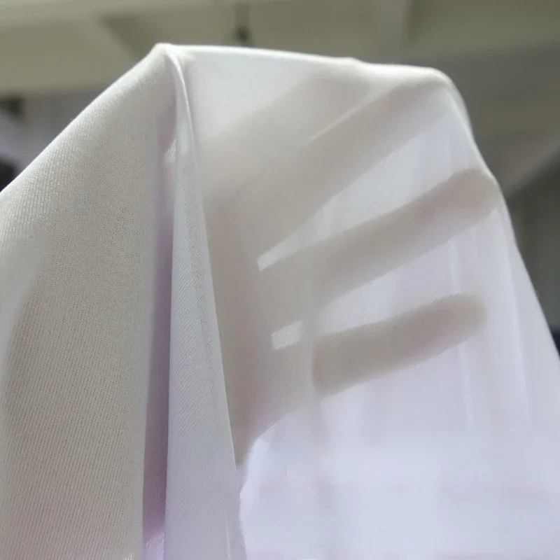 2 Meters Garment Lining Fabric Breathable Packaging Cloth Light-transmitting Micro-elastic Multifunctional Filter Fabric