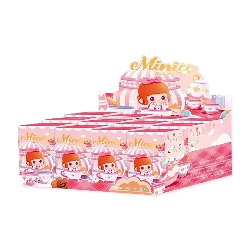 

POP MART Minico My Little Princess Kawaii Anime Blind Box Action Figure Surprise Mystery Dolls for Girls Gift