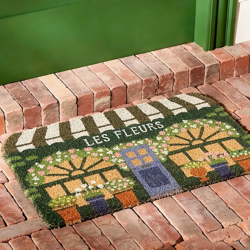 VIKAMA Tropical Leaves And Pot - Zara Home Bathroom Rug review and price