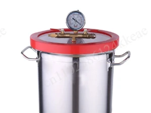 304 Stainless Steel Resin Silicone Defoaming Vacuum Bucket - Essential Tool for Vacuum Machines