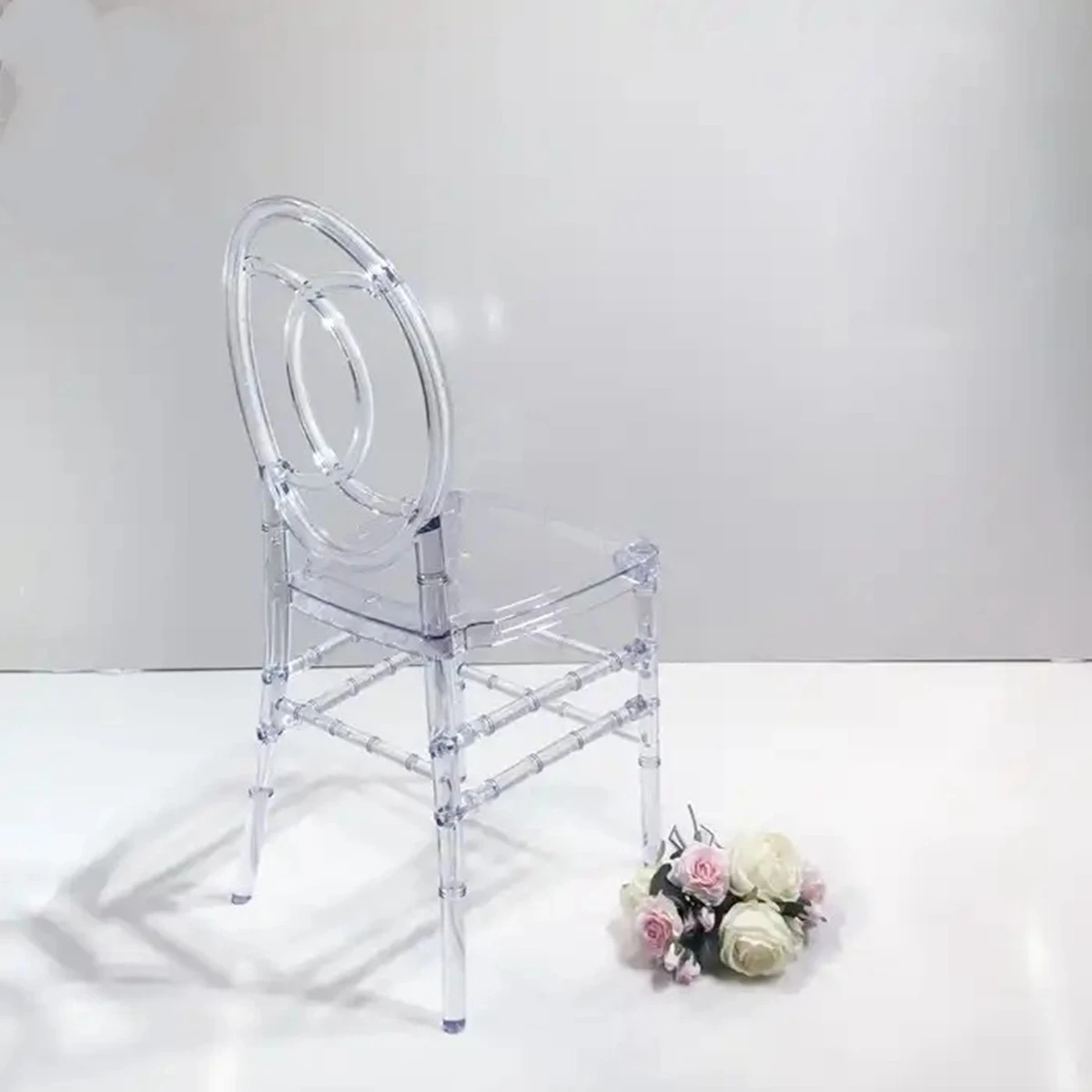 30pcs)new design Transparent crystal wedding party chiavari clear chair 103