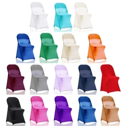 Stretch Folding Chair Cover, Elastic Chair Protections, Household Decoration, Wedding, Birthday, New Year Party Gift