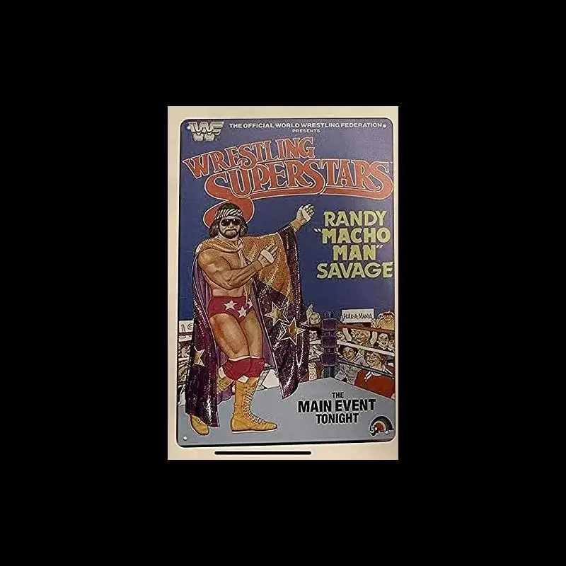 Retro Macho Man Met…