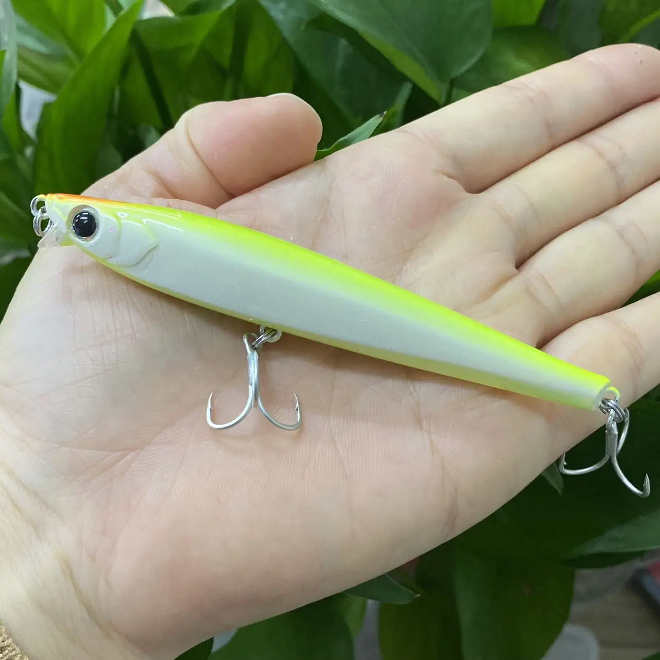 1 szt. Tonące przynęty 105mm 30g Casting Heavy Minnow Seabass pstrąg sprzęt wędkarski Isca Pesca Minnow twarda przynęta 9150