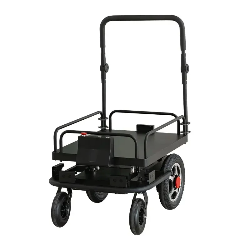 FOLO-200 Heavy  100KG Four-wheel Cargo Trolley Automatic Human Following Cart Robot