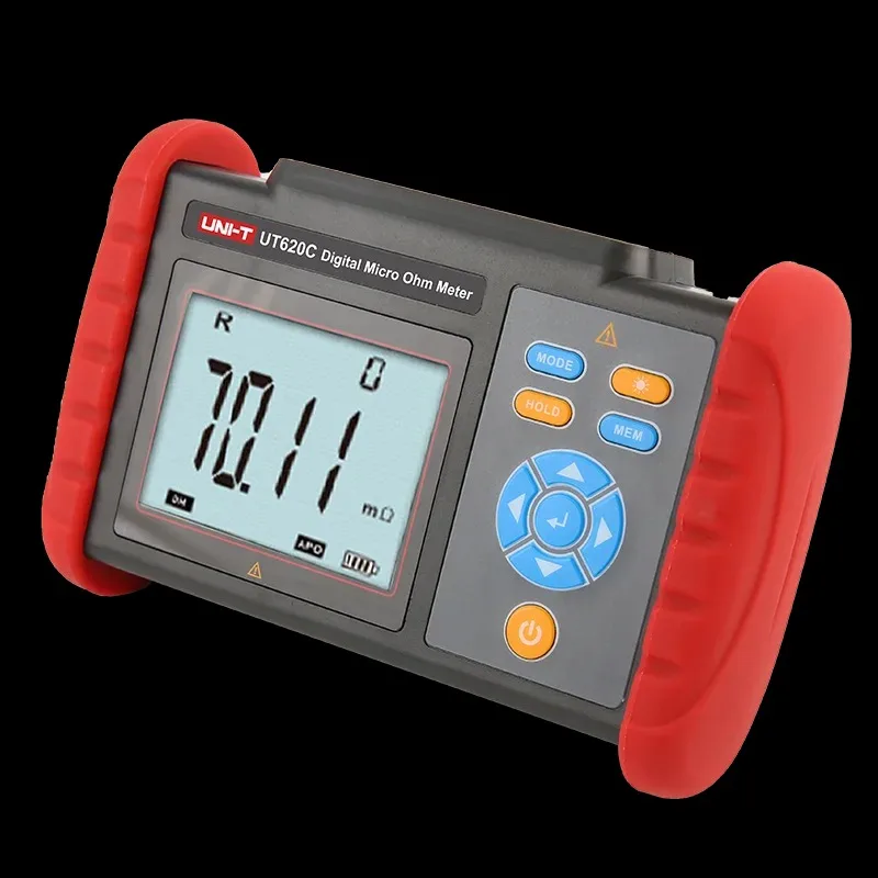 UT620C Digital Meter DC Low Resistance Milliohm Meter DC Milliohm Low Resistance Microohm Meter Ohm Resistance Tester