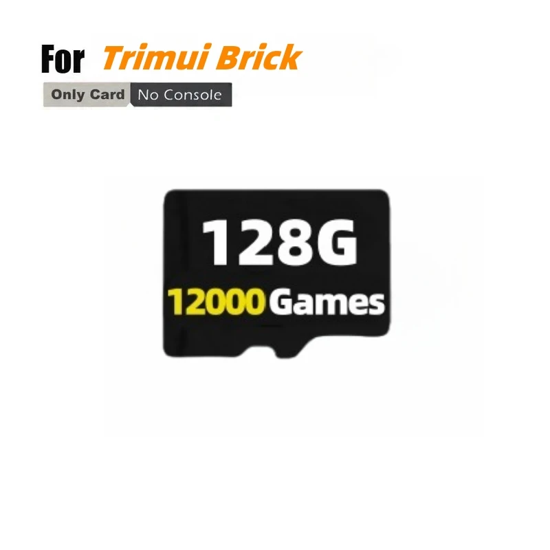 TRIMUI BRICK TF Card Memory Card Handheld Game Console Pre-install Plug&Play Retro Game Card Handheld Game Memory Card TF Card