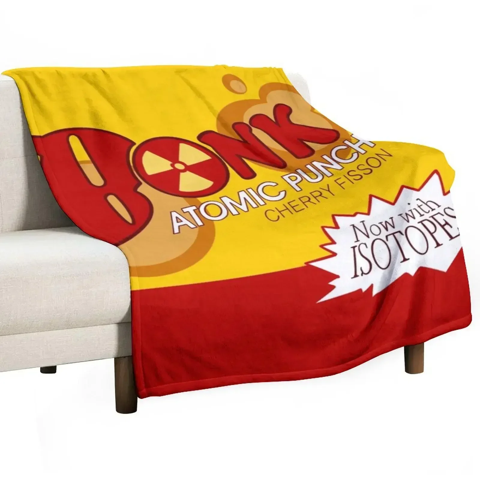 ATOMIC PUNCH Throw Blanket Warm Hair Soft Big Bed Fashionable Luxury Thicken Decorative Sofas Blankets