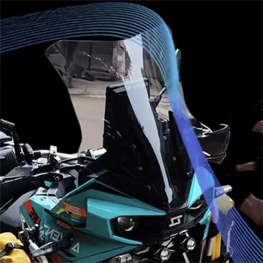 For KOVE 800X windshield modification High quality windshield waterbird model with raised front windshield panel accessories
