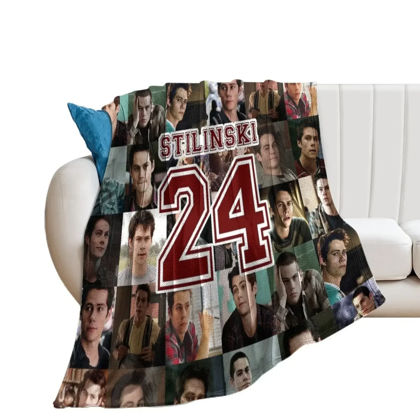 Stilinski 24 Throw Blanket Flannels Cute Plaid Nap Blankets