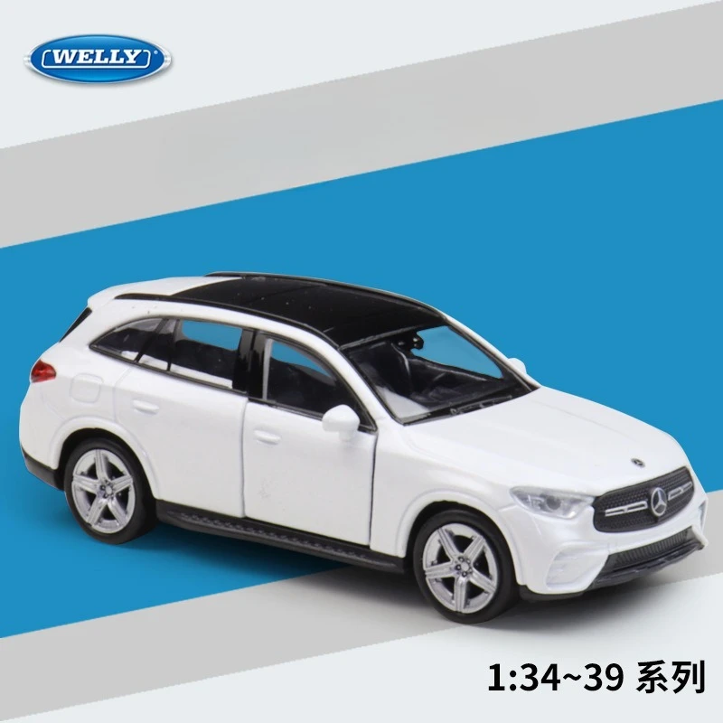 

WELLY 1:36 GLC Simulation Alloy Car Model Pull Back Kids Toy Gift Diecast Alloy Car Model Collectible
