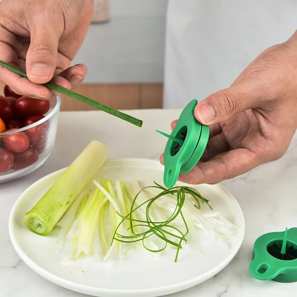 Water Spinach Slicer Say Goodbye to Uneven Chopping and Enjoy Perfectly Sliced Veggies with This Scallion Cutter!