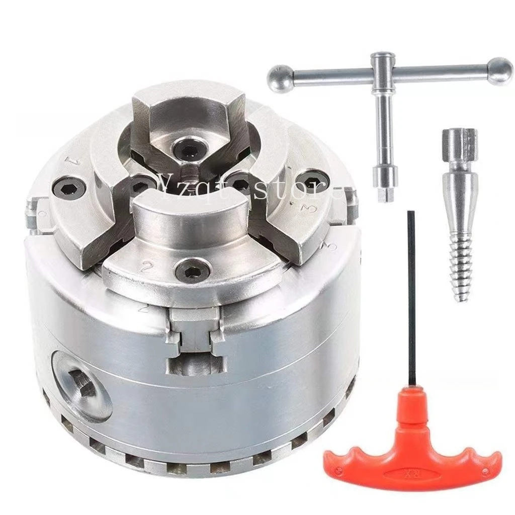 High-precision woodworking chuck 4 inch KP96-A/B/B1/C/E/B2/BT/F/H fully ground auxiliary indexing head 1 inch