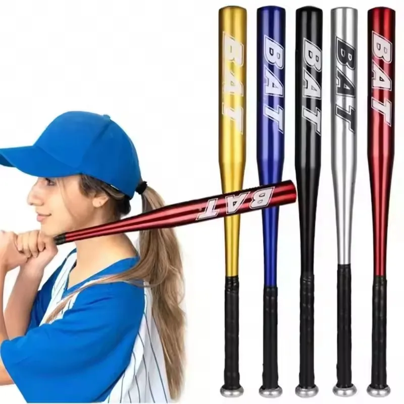 51cm Aluminum Alloy Baseball Bat Thickened for Youth Outdoor Sports Training Home Car Defense Personal Self-Defense