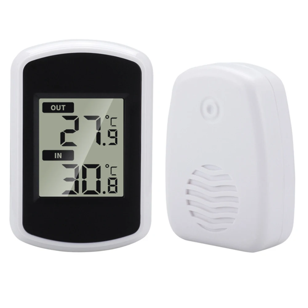 Wireless Indoor Outdoor Thermometer with Digital Display for Temperature Measurement Perfect for Home or Office