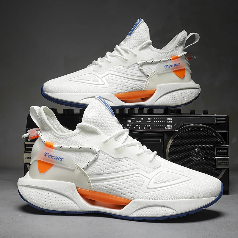 

Mesh Casual Sneakers For Men Breathable Running Shoes Male Comfortable Lightweight Walking Shoes Women's Train Sneakers Fashion