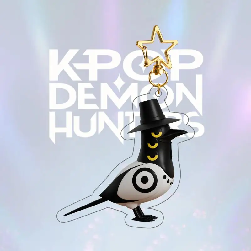 Breloczek Akrylowy Kpop Huntrix Saja Boys Demon Hunters Anime Filmy Akrylowe Akcesoria Dekoracyjne Prezent dla Fanów