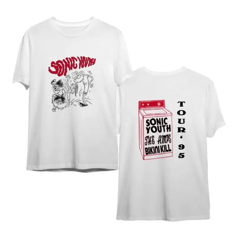 Camiseta Sonnic Youth Tour 95 The Amps Bikini Kill