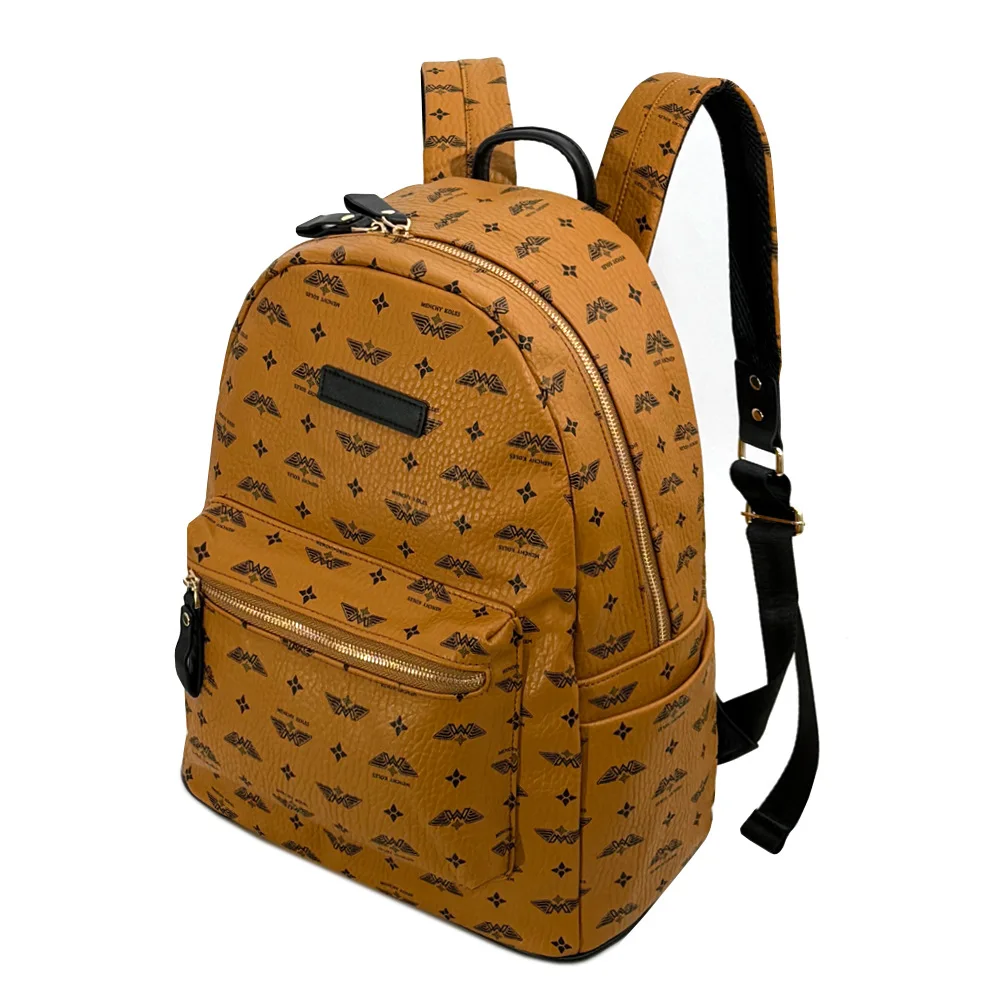 Luxuriöse Design-Rucksäcke für Herren, große Reisetaschen, Business-Laptop-Rucksäcke, modische Rucksäcke mit Printmuster, Leder-Rucksäcke, Unisex. – Detail 10