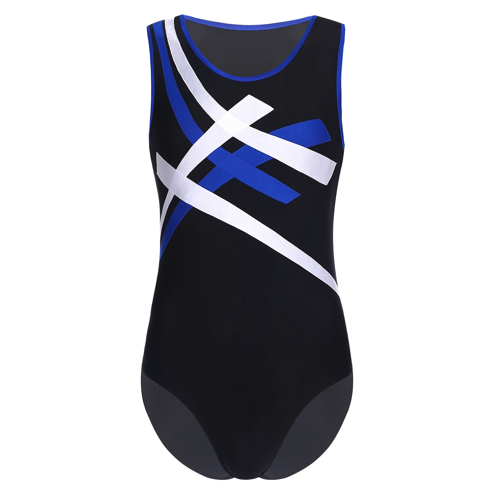 Männer Akrobatische Trikot Overalls Training Kostüm Workout Bodys Fitness Sportlich Patchwork Ballett Tanz Gymnastik Body