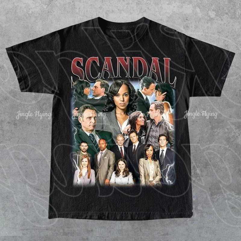 Limited Scandal Tv Show Vintage Gift For Woman And Man Unisex T-shirt