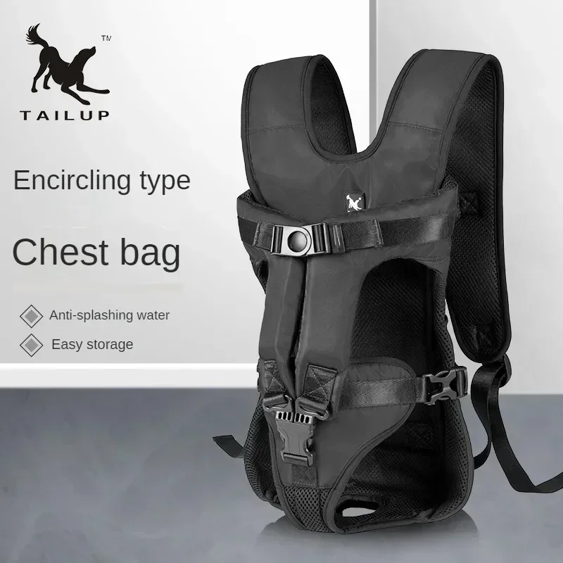 Chest Pet Bag Wrapping Large Dog Backpack, Convenient to Carry when going out, New Product