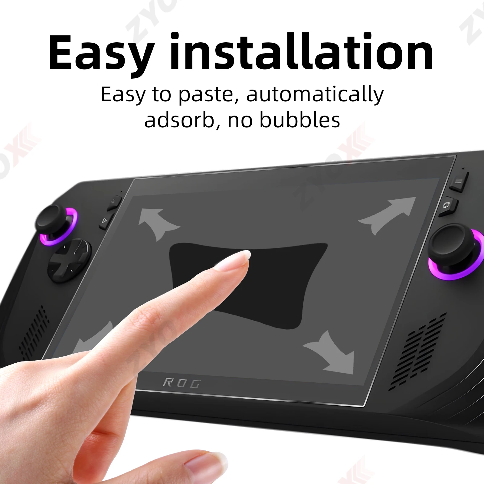 Tempered Glass for Asus ROG Ally X Anti-scratch Screen Protector Film for ROG Ally X HD Protector Film Protective Accessories