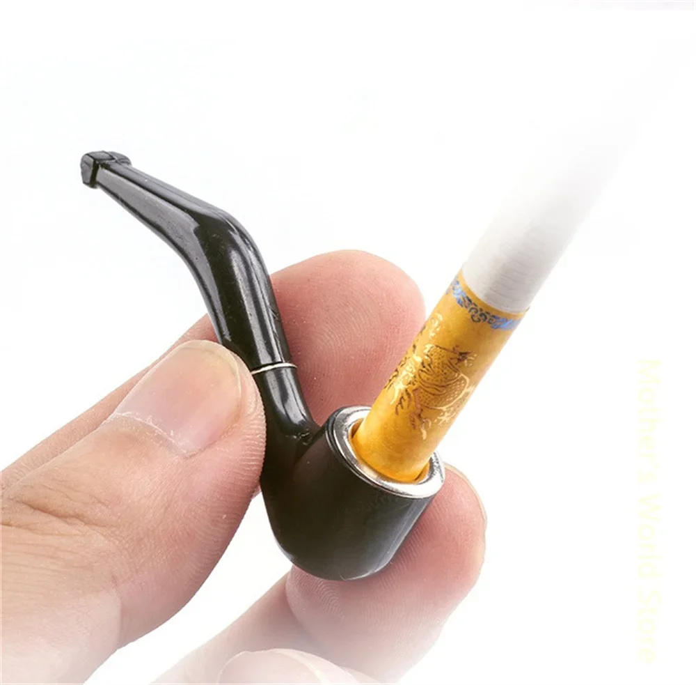 1 Pcs Pipe Black Hookah Durable Mini Delicate Smoking Pipe Tobacco Pipe Smoke Mouthpiece Tobacco Pipes Cigarette Holder