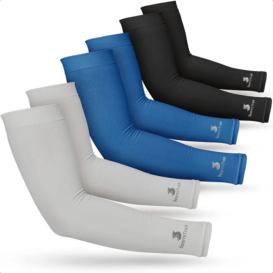 

Cooling Arm Sleeves for Men Women Breathable UV Sun Protection Sports Arm Sleeves for Women Men Youth