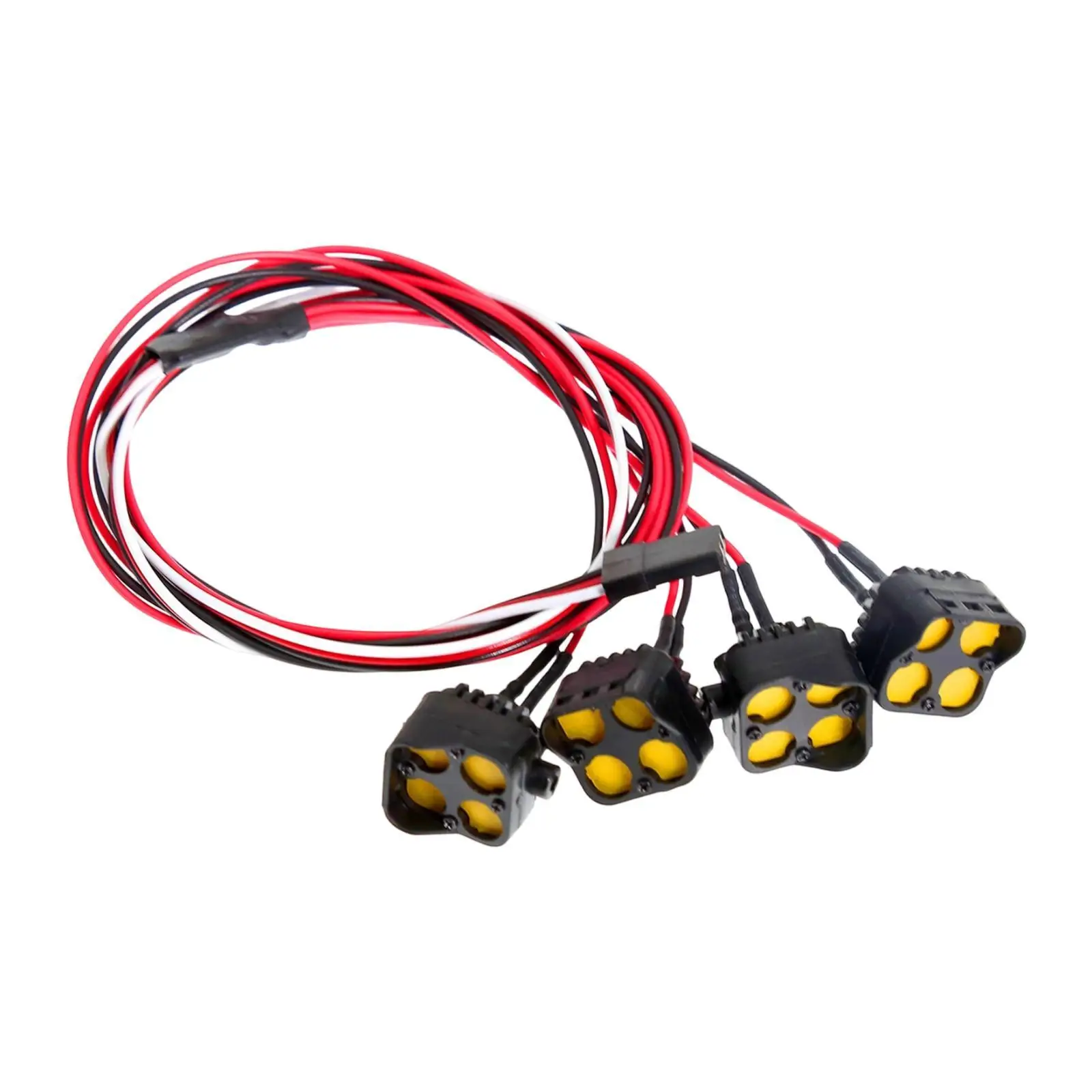 Spot Lights,Three Dynamic Lighting Modes,Replace RC Car LED Top Light RC LED Light Kit,Headlight for 1/8 Off Road Vehicles