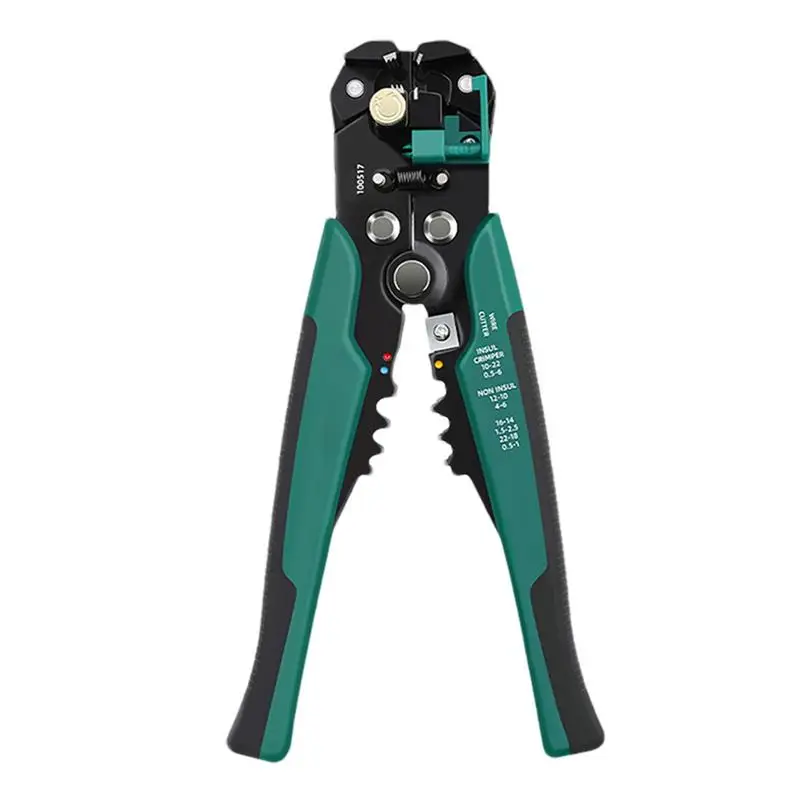 Electrical Wire Stripper Adjustable Cable Stripper 4-in-1 Wire Crimper Metal Wire Stripper Crimping Tool For Install Engineering