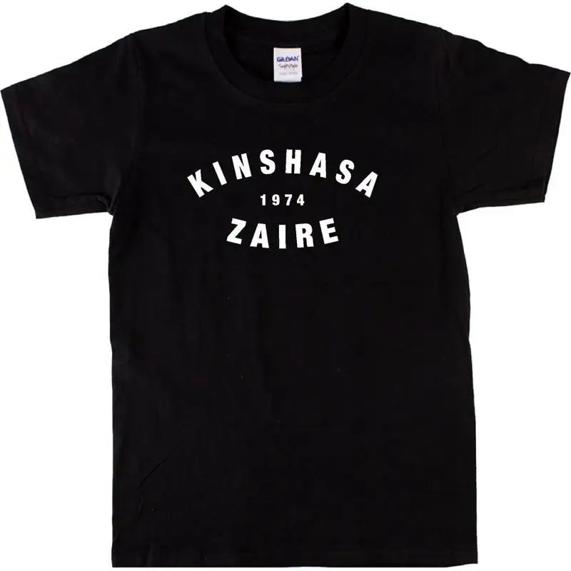 Kinshasa Zaire 1974 T Shirt Retro Boxing 70 s Various Colours