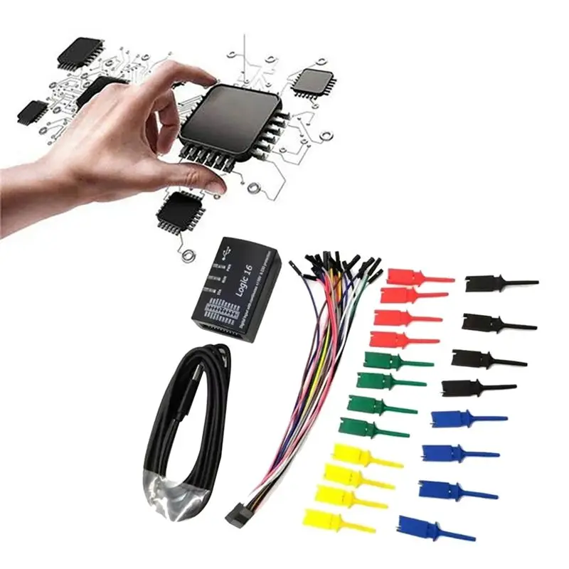 AEF6-USB Logic16 100Mhz 16 Channel Logic Analyzer ARM FPGA دعم للبرمجيات الرسمية #5