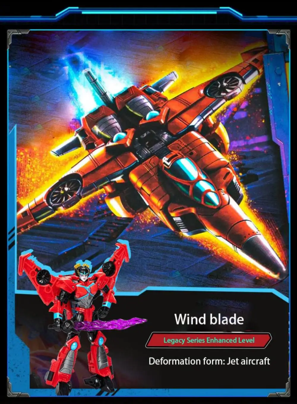 Hasbro Transformers Inheritance Cyberspace Legend Universe Enhanced Blade Action Model Handmade Children's Gifts Collectibles