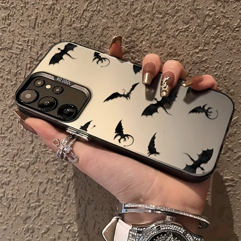Casing Ponsel Pola Naga Terbang Untuk Samsung Galaxy A26 A25 A24 A16 A15 A36 A56 A54 A53 S25 Ultra S24 FE S23 S22 Plus S21 Cover