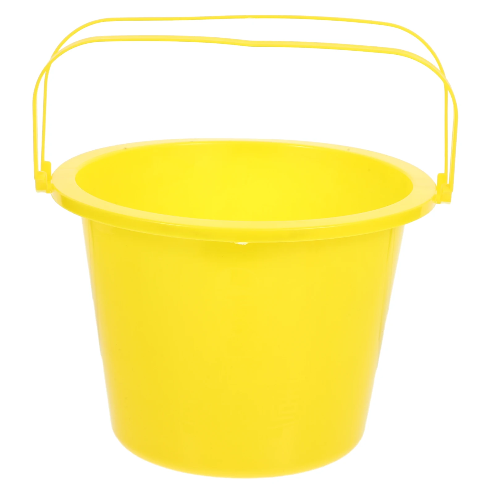 

Plastic Beach Holder Small for Cleaning Lightweight Storage Container Empty Paint Bucket with Handle Perfect for Paint Storage