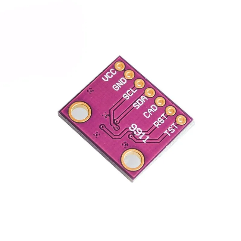 1/2~50/100Pcs MCU-9911 AK09911C Geomagnetic Hall Sensor Three Axis Compass Magnetometer Module