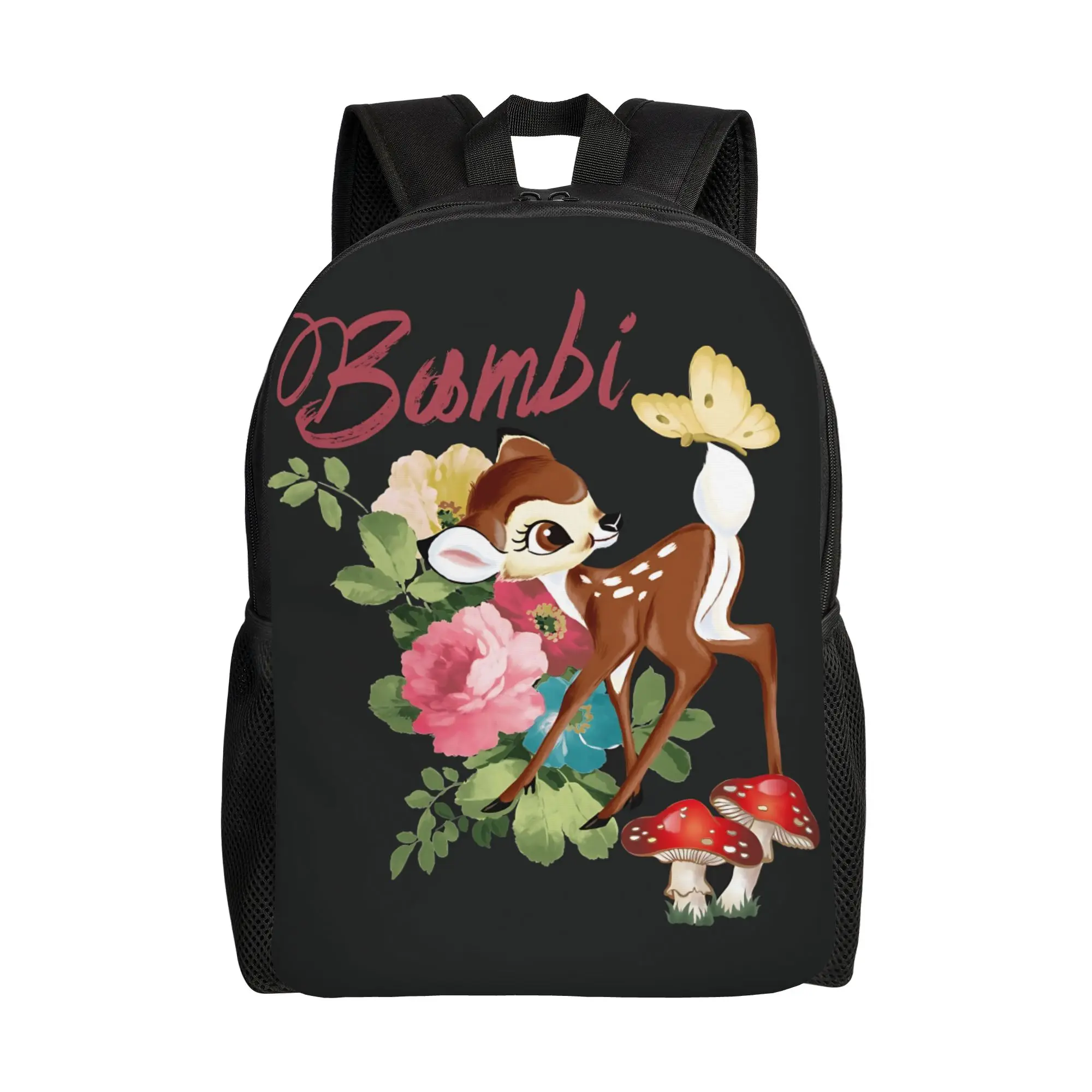 mochila-escolar-nova-colecao-bambi-thumper-flower-trio-para-ensino-medio-edicao-aniversario-faline-inicio-do-novo-ano-letivo