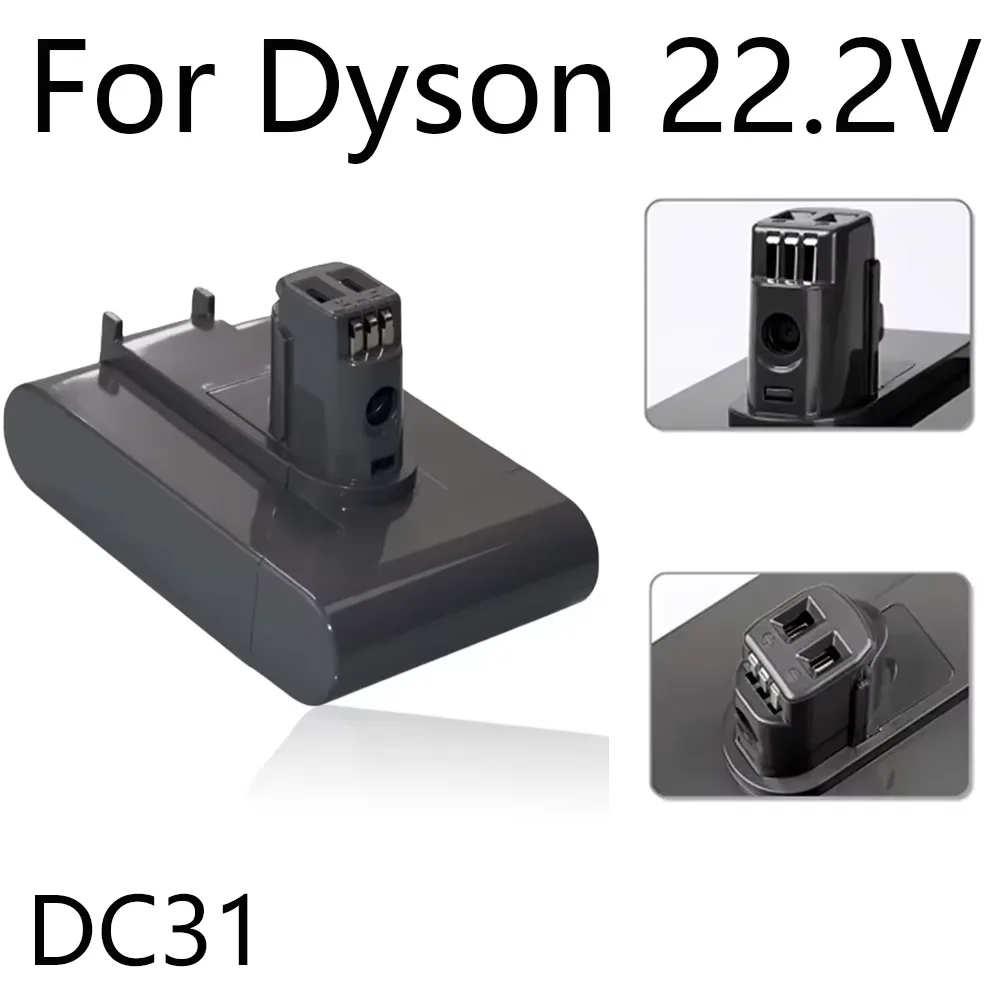 

(Type A) 22.2V 9800mAh Li-ion Vacuum Battery for Dyson DC35, DC45 DC31, DC34, DC44, DC31 Animal, DC35 Animal,917083-01