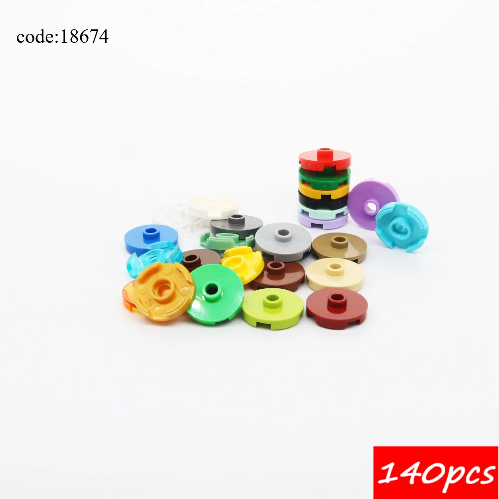 

140PCS High-Tech Assemble Particle 18674 2x2 Brick Building Blocks Kit Replaceable Part Toy For Children Gifts