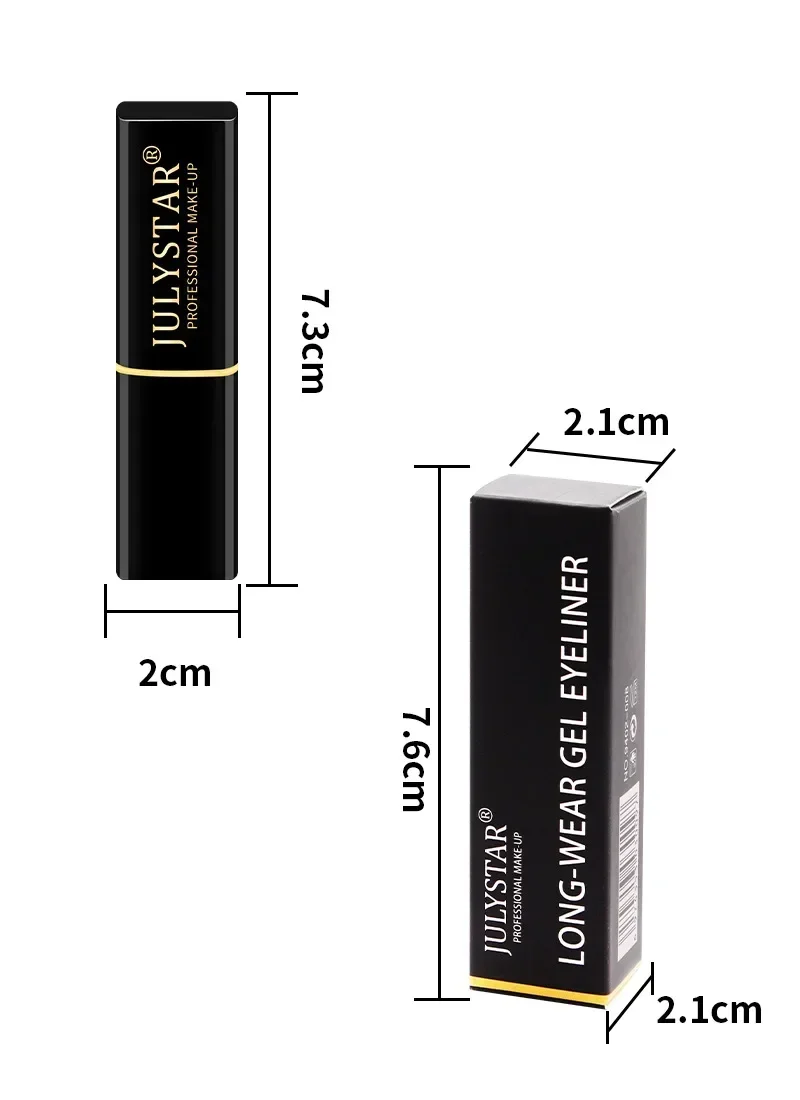 Penna per eyeliner a 5 colori Penna per ombretto glitterata Impermeabile Facile da indossare Ombretto femminile sexy ad alta lucentezza a lunga durata
