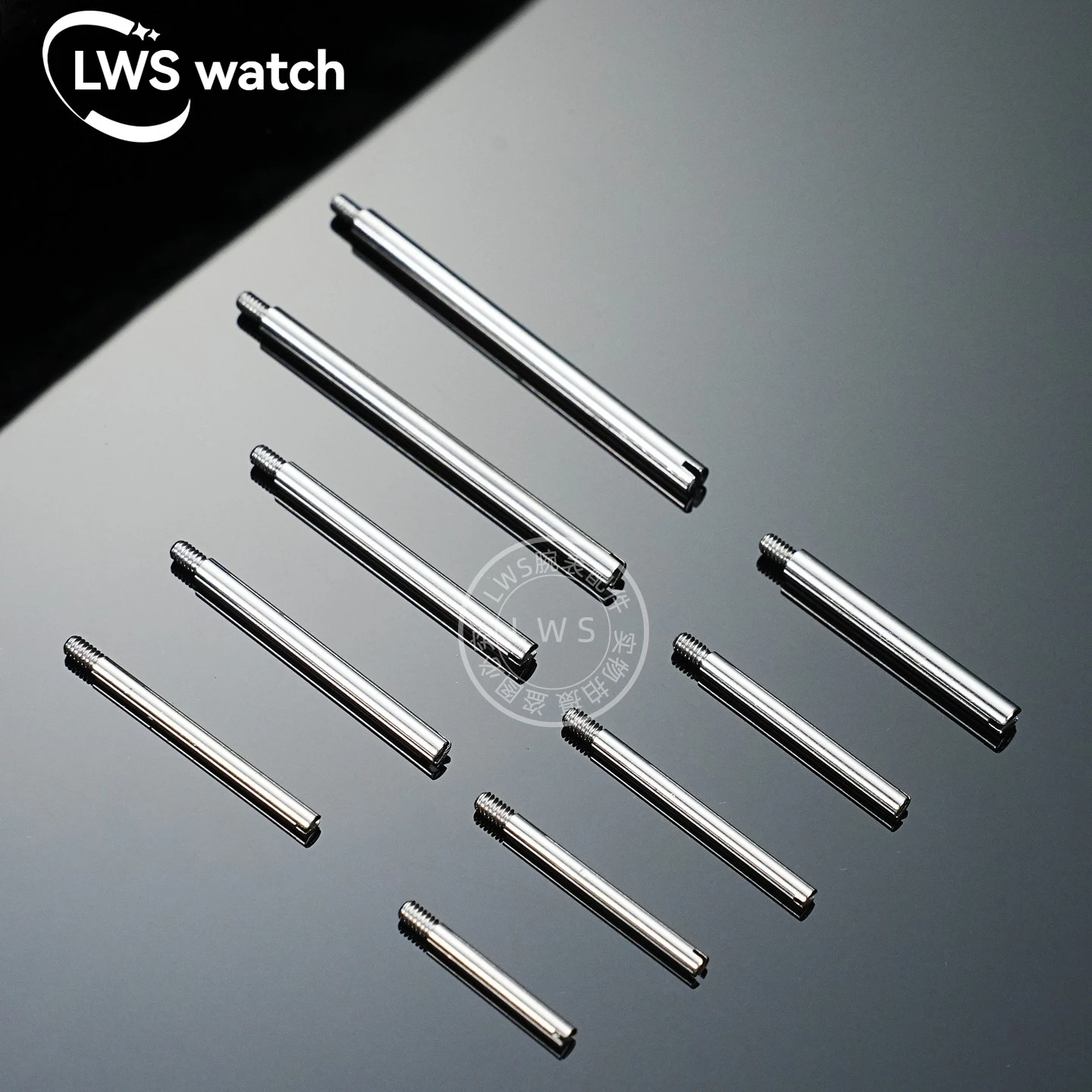 100 pezzi vari dimensioni del cinturino dell'orologio in acciaio viti sezioni del cinturino strumento per viti tipi misti decorazione deluxe vite biella